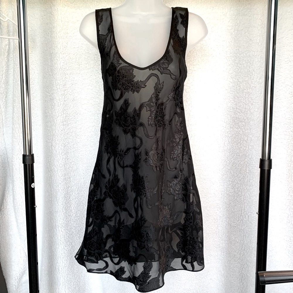 Pristine 2-pc gold label Victoria’s Secret vintage black lingerie